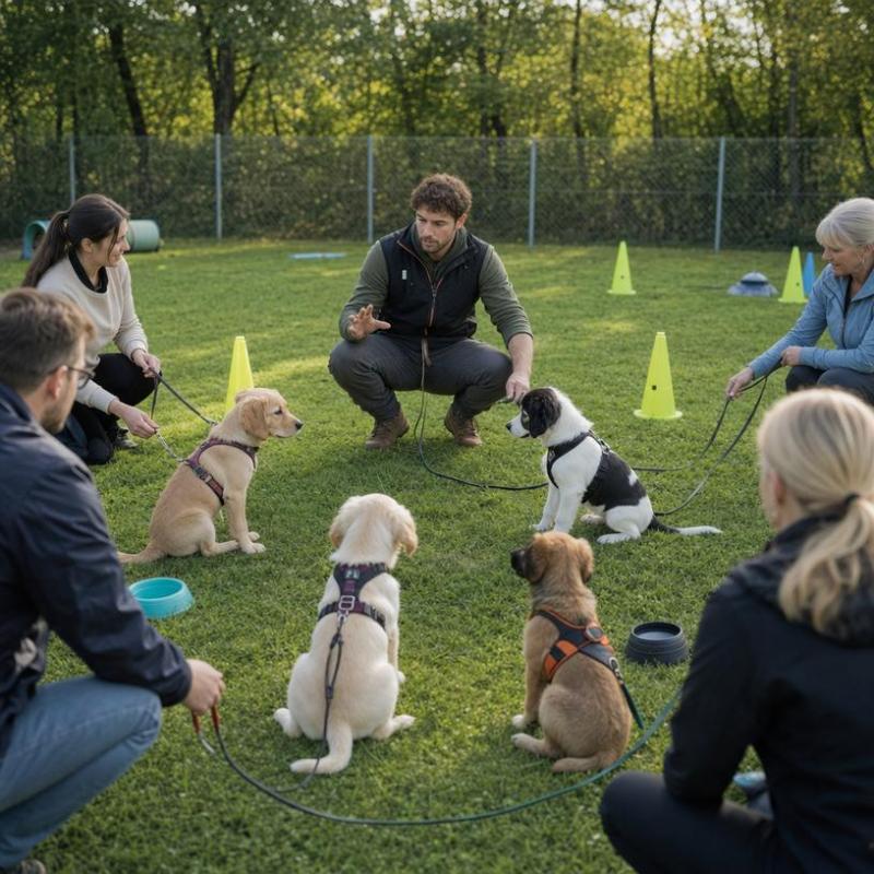 &Agrave; Marly, les promenades &eacute;ducatives gratuites sociabilisent votre chiot